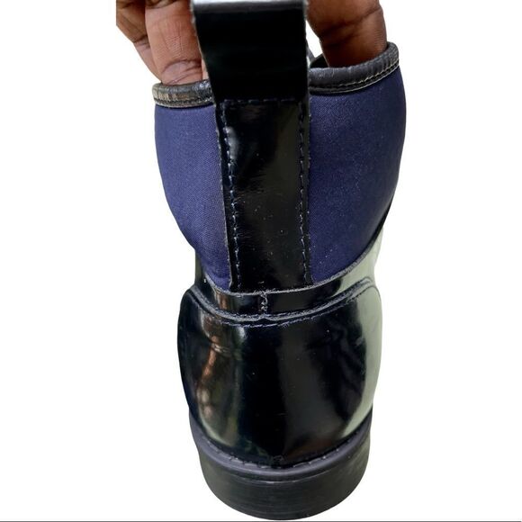 ZARA Men’s Dress Shoe. Black & Blue. Size 42